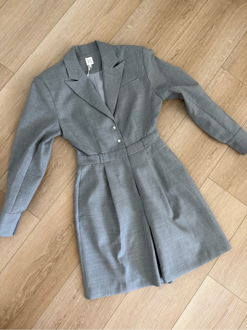 Helsa The Short Meeting Wool Jumpsuit - Picture 10 of 12